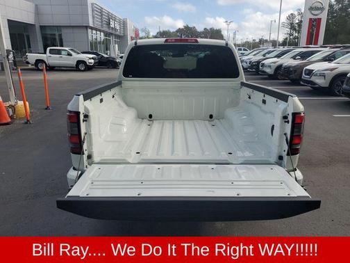 Glacier White 2024 Nissan Frontier SV