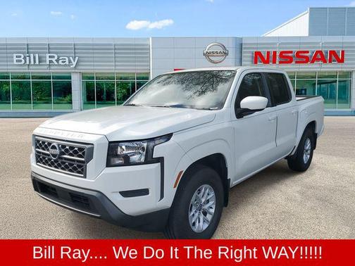 Glacier White 2024 Nissan Frontier SV