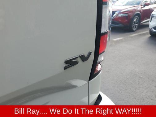 Glacier White 2024 Nissan Frontier SV