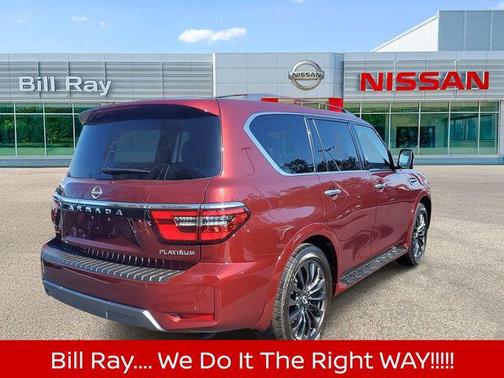 Coulis Red Pearl 2024 Nissan Armada Platinum 4WD