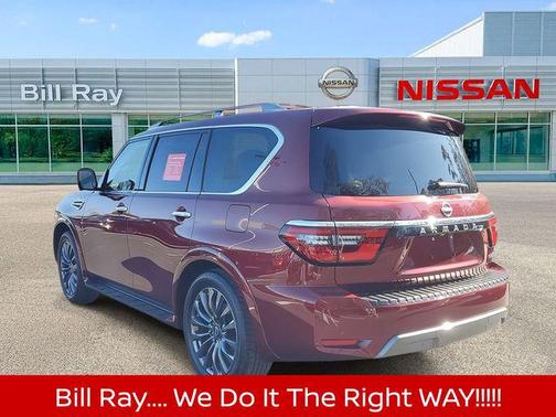 Coulis Red Pearl 2024 Nissan Armada Platinum 4WD