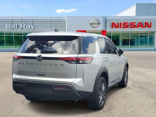 Brilliant Silver Metallic 2025 Nissan Pathfinder S FWD
