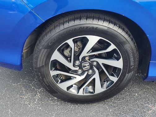 Aegean Blue Metallic 2016 Honda Civic LX-P
