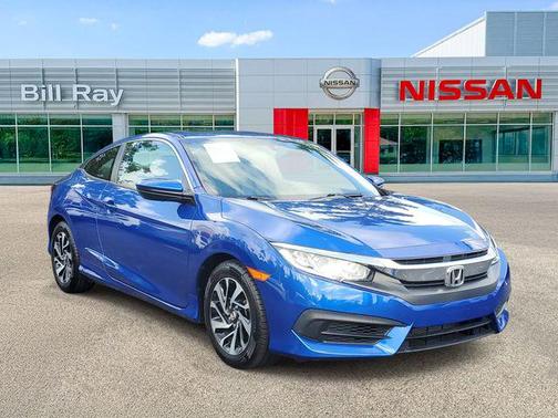 Aegean Blue Metallic 2016 Honda Civic LX-P