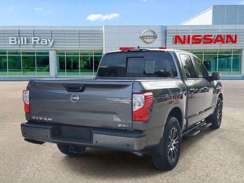 Gun Metallic 2024 Nissan Titan SV