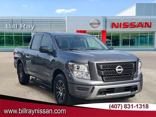 Gun Metallic 2024 Nissan Titan SV