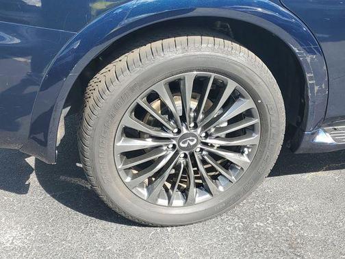 Hermosa Blue 2024 INFINITI QX80 SENSORY AWD