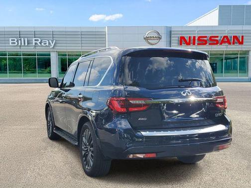 Hermosa Blue 2024 INFINITI QX80 SENSORY AWD