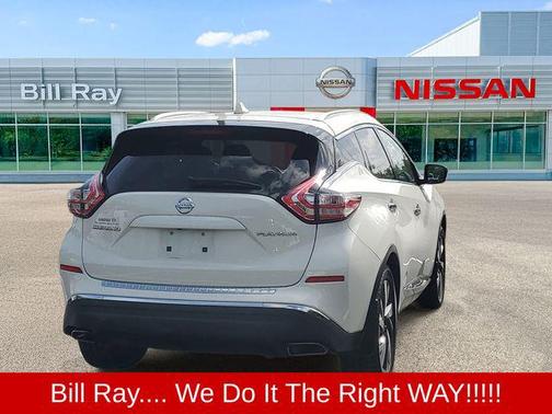 Pearl White 2018 Nissan Murano Platinum