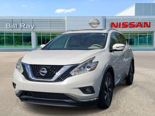 Pearl White 2018 Nissan Murano Platinum