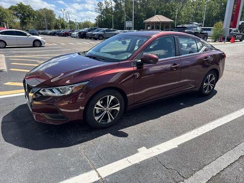 Rosewood Metallic 2023 Nissan Sentra SV