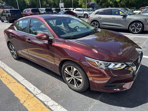 Rosewood Metallic 2023 Nissan Sentra SV