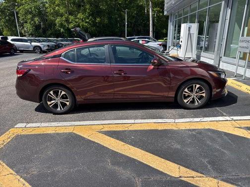 Rosewood Metallic 2023 Nissan Sentra SV