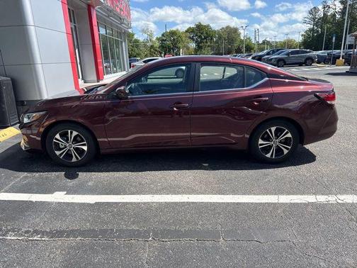 Rosewood Metallic 2023 Nissan Sentra SV