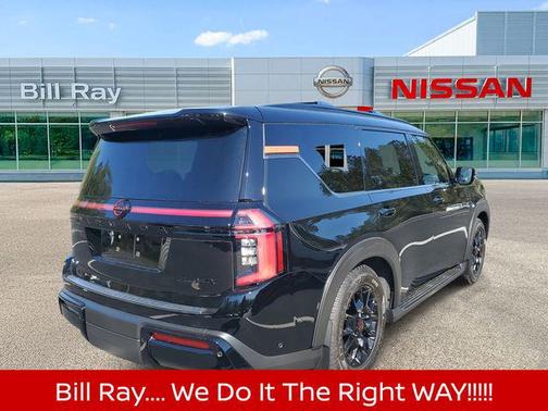 Super Black 2025 Nissan Armada PRO-4X 4WD