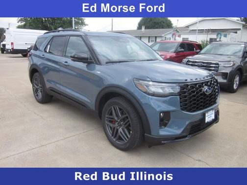 Vapor Blue Metallic 2026 Ford Explorer ST-Line