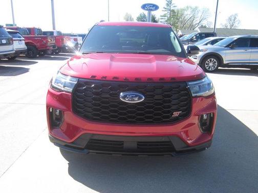 Red Metallic 2025 Ford Explorer ST
