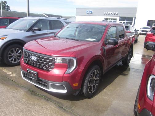 Ruby Red Metallic Tinted Clearcoat 2026 Ford Maverick Lariat