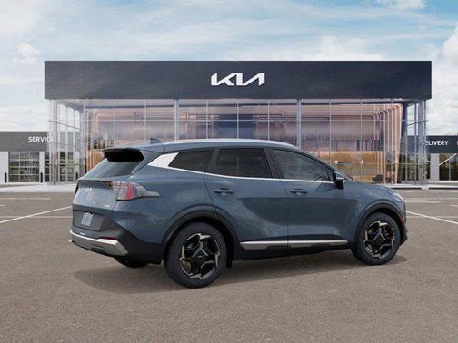 Heritage Blue 2026 Kia Sportage Hybrid EX