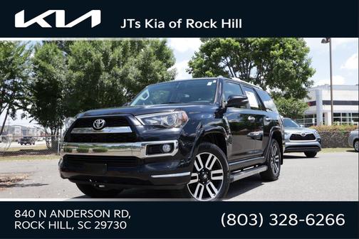 Midnight Black Metallic 2018 Toyota 4Runner Limited