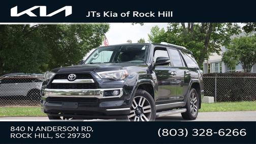 Midnight Black Metallic 2018 Toyota 4Runner Limited