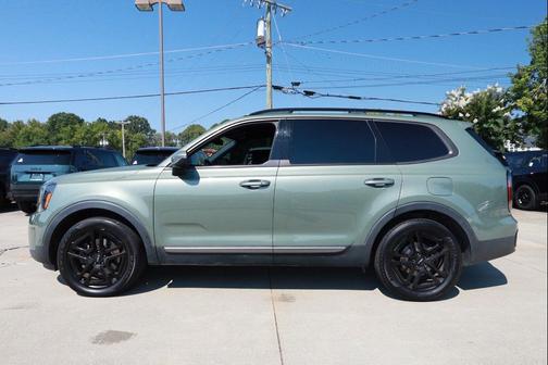 Jungle Green 2023 Kia Telluride EX X-Line