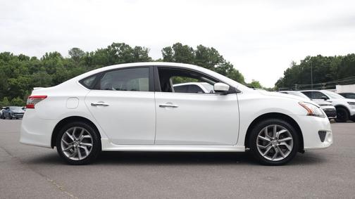 Aspen White 2014 Nissan Sentra SR
