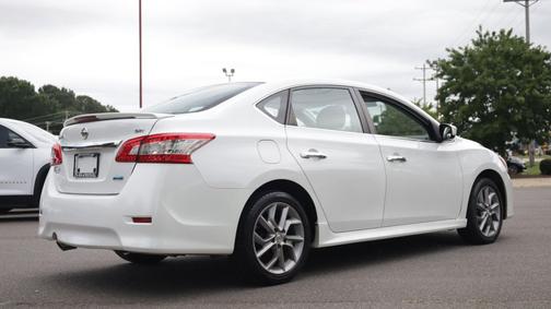 Aspen White 2014 Nissan Sentra SR