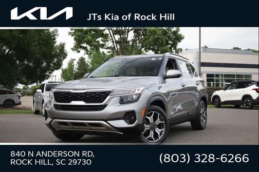 Steel Gray 2023 Kia Seltos EX