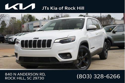 Bright White Clearcoat 2021 Jeep Cherokee Altitude
