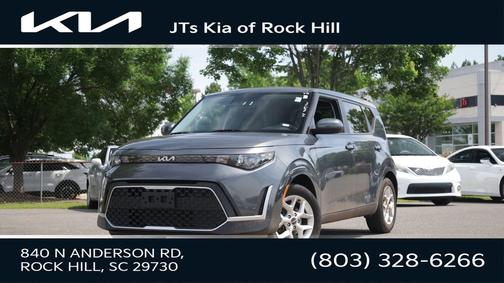 Gravity Gray 2023 Kia Soul LX