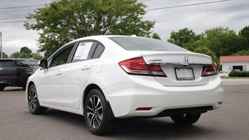 White Orchid Pearl 2013 Honda Civic EX-L