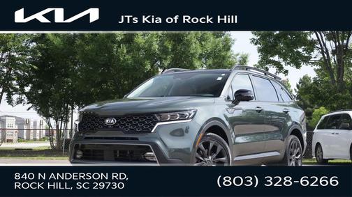 Aruba Green 2021 Kia Sorento SX