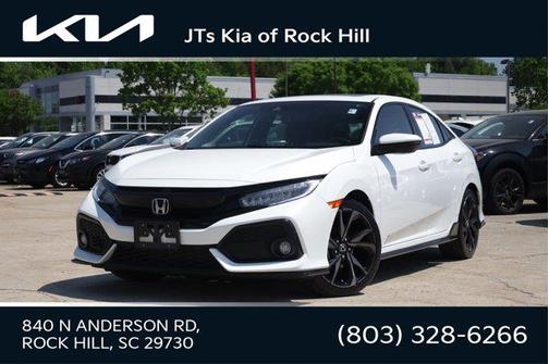 White 2019 Honda Civic Sport Touring