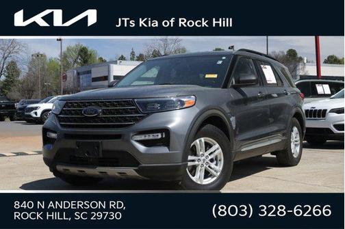 Carbonized Gray Metallic 2023 Ford Explorer XLT