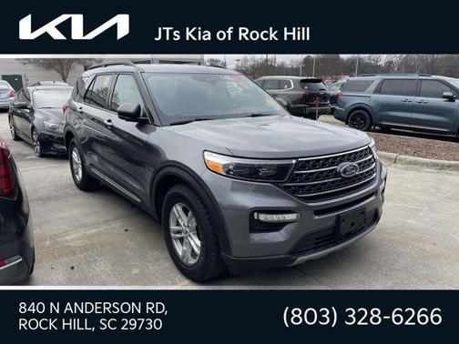 Carbonized Gray Metallic 2023 Ford Explorer XLT