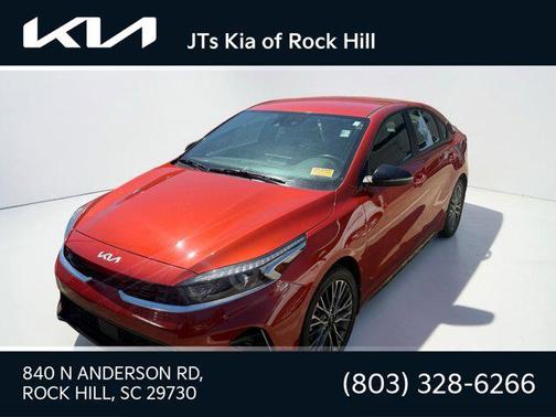 Fire Orange 2024 Kia Forte GT-Line