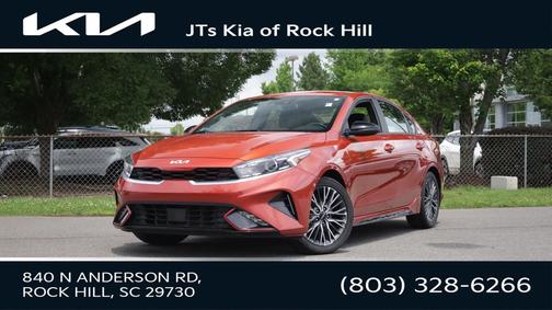 Fire Orange 2024 Kia Forte GT-Line