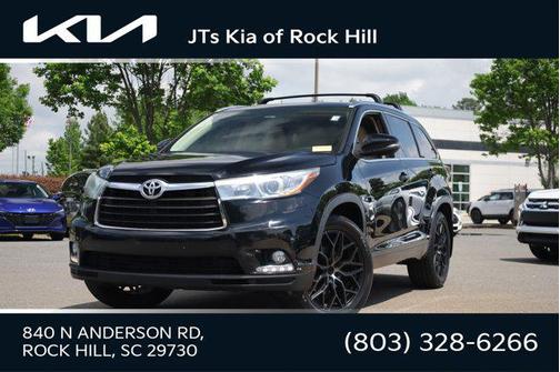 Attitude Black Metallic 2015 Toyota Highlander Limited