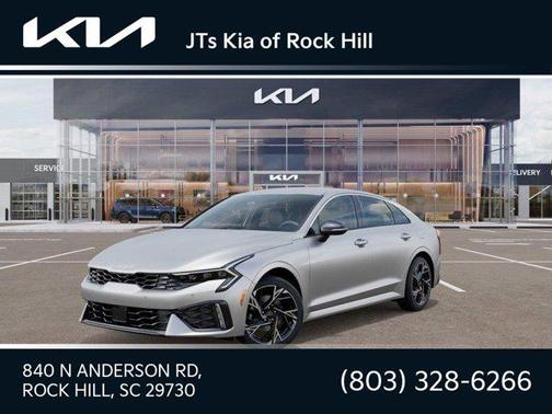 Steel Matte Gray 2026 Kia K5 GT-Line AWD