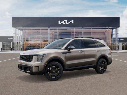 Volcanic Sand 2026 Kia Sorento Hybrid SX Prestige