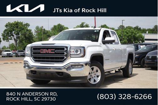 Summit White 2018 GMC Sierra 1500 SLE