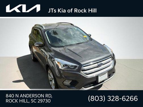 Agate Black Metallic 2019 Ford Escape Titanium