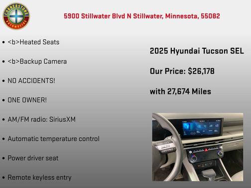 2025 Hyundai TUCSON SEL