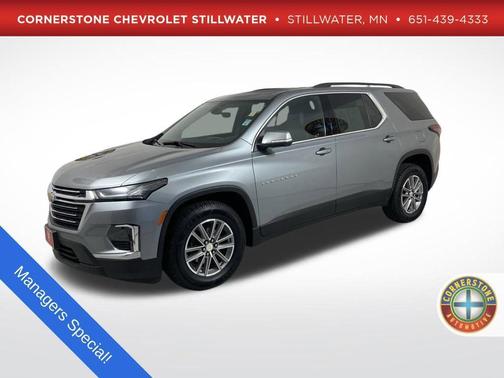 Sterling Gray Metallic 2023 Chevrolet Traverse LT Leather