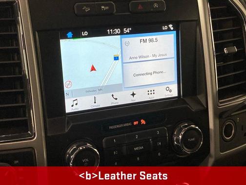 Shadow Black 2017 Ford F-150 Lariat