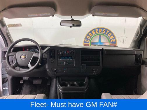 Summit White 2026 Chevrolet Express 3500 3500 Extended Wheelbase, WT, RWD