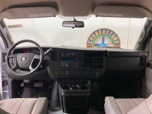 Summit White 2026 Chevrolet Express 3500 3500 Extended Wheelbase, WT, RWD