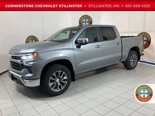 Gray 2026 Chevrolet Silverado 1500 LT