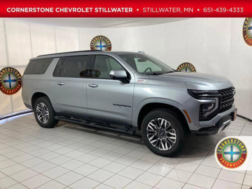 Gray 2025 Chevrolet Suburban 4WD Z71